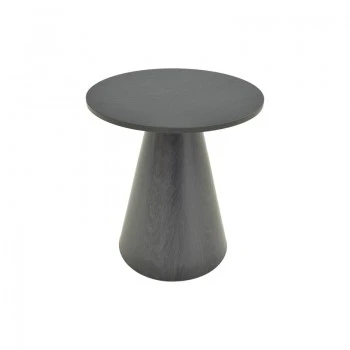 Donda pakoworld side table mdf-metal black D45x46cm