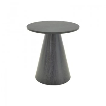 Donda pakoworld side table mdf-metal black D45x46cm