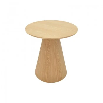 Donda pakoworld side table mdf-metal sonoma D45x46cm