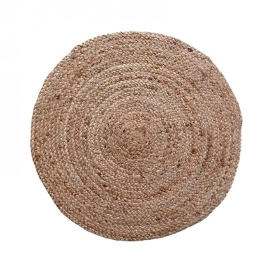 Carpet Solon Inart beige jute 100x100x1cm