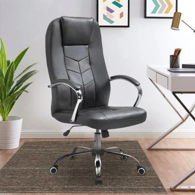 A3250 ΜΑΥΡO PU ΠΟΛΥΘΡΟΝΑ ΓΡΑΦΕΙΟΥ - 01.0140