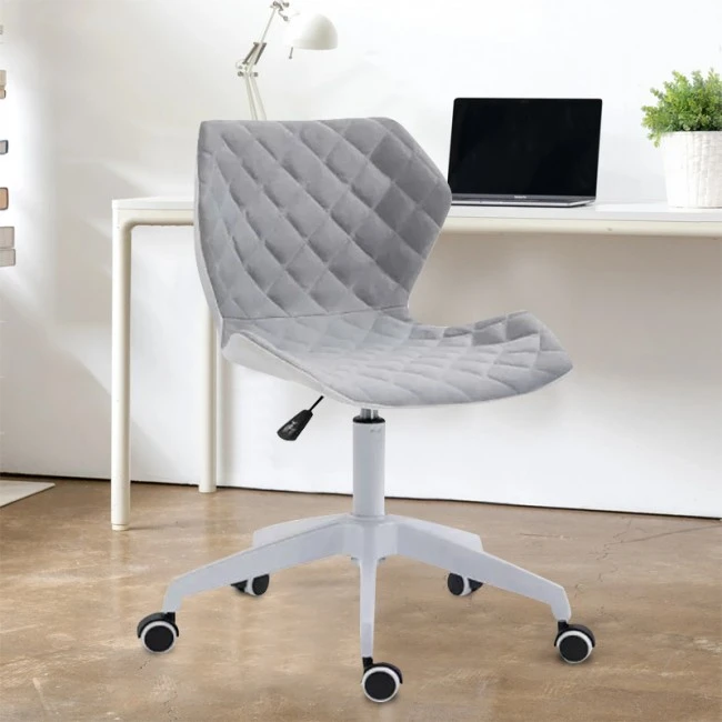 ΒΣ1700-W ΛΕΥΚΟ/ΓΚΡΙ ΥΦΑΣΜΑ ΚΑΡΕΚΛΑ ΓΡΑΦΕΙΟΥ - 01.0237