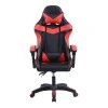 Gaming - office armchair with Pu in black - red color 63,5x61x112/134cm.