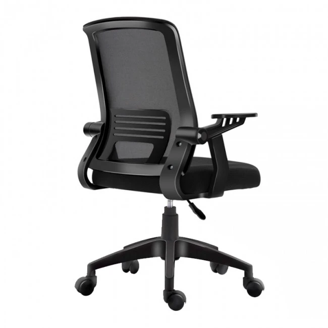 A1180Β ΜΑΥΡΟ/ΜΑΥΡΟ MESH ΠΟΛ/ΝΑ ΓΡΑΦΕΙΟΥ