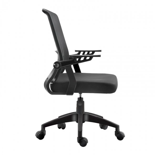 A1180Β ΜΑΥΡΟ/ΜΑΥΡΟ MESH ΠΟΛ/ΝΑ ΓΡΑΦΕΙΟΥ