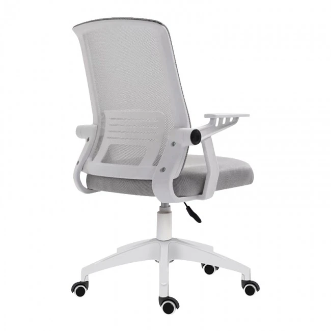 A1180W ΛΕΥΚΟ/ΓΚΡΙ MESH ΠΟΛ/ΝΑ ΓΡΑΦΕΙΟΥ