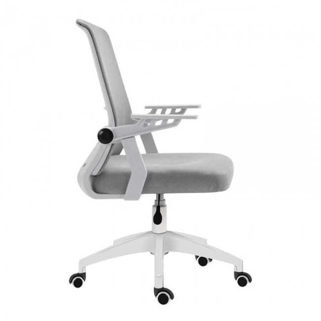 A1180W ΛΕΥΚΟ/ΓΚΡΙ MESH ΠΟΛ/ΝΑ ΓΡΑΦΕΙΟΥ