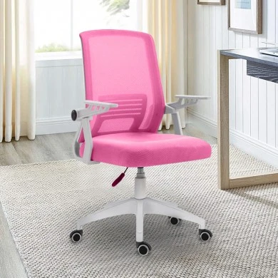 A1180W ΛΕΥΚΟ/ΡΟΖ MESH ΠΟΛ/ΝΑ ΓΡΑΦΕΙΟΥ