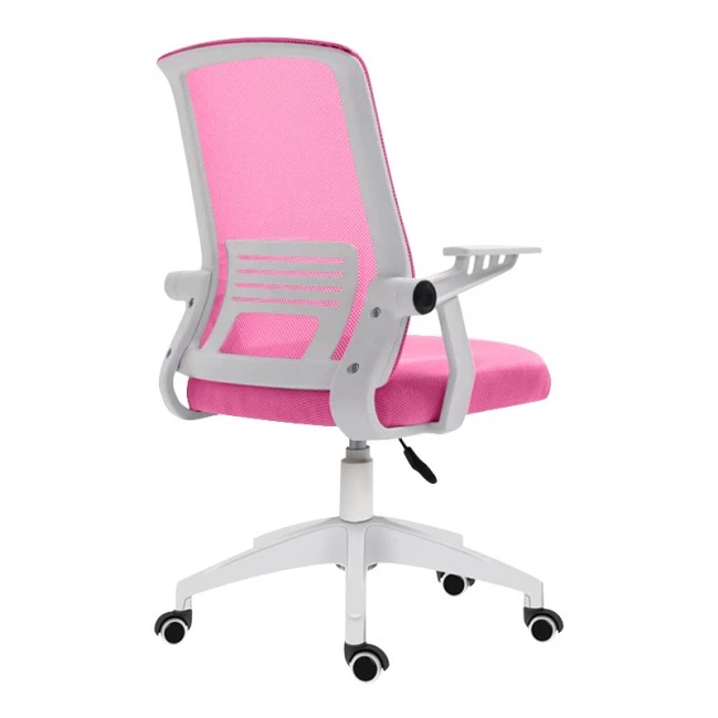 A1180W ΛΕΥΚΟ/ΡΟΖ MESH ΠΟΛ/ΝΑ ΓΡΑΦΕΙΟΥ