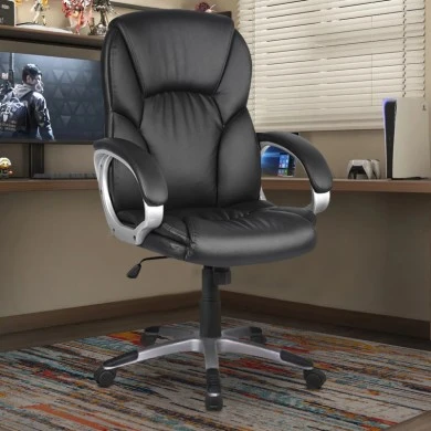 A9110 ΜΑΥΡO PU ΠΟΛΥΘΡΟΝΑ ΓΡΑΦΕΙΟΥ