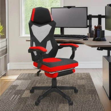 ΒΣ6220 ΚΟΚΚΙΝΟ/ΜΑΥΡΟ MESH ΠΟΛΥΘΡ./ΜΕ ΥΠΟΠΟΔΙΟ - 01.0406