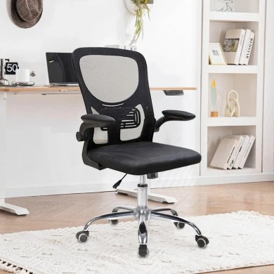 A9870 ΜΑΥΡO MESH ΠΟΛΥΘΡΟΝΑ ΓΡΑΦΕΙΟΥ