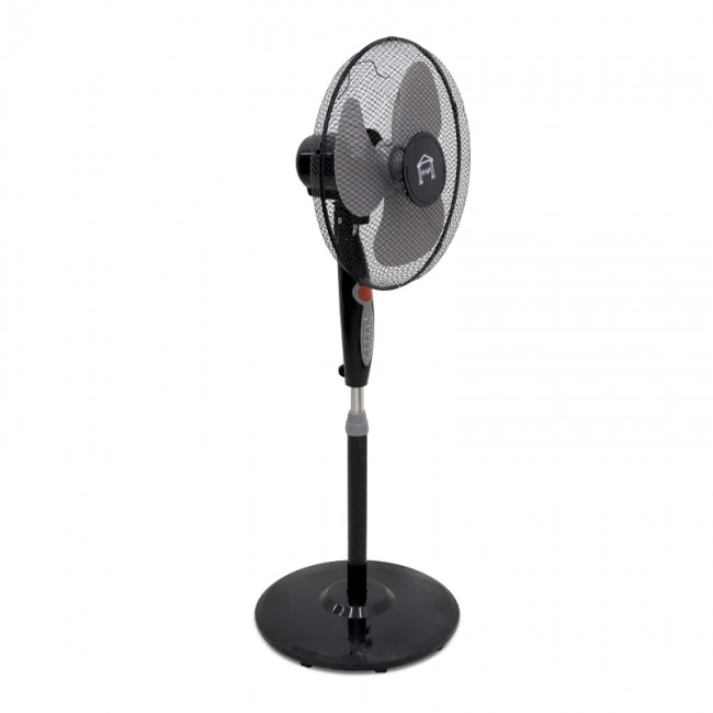 StandFan 16" 40cm 50W with remote  in black color