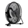 Table - desk fan 15cm. rechargeable, black color