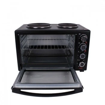 Muhler MN-3809 electric oven of 1600 watt and 38 liters in black color