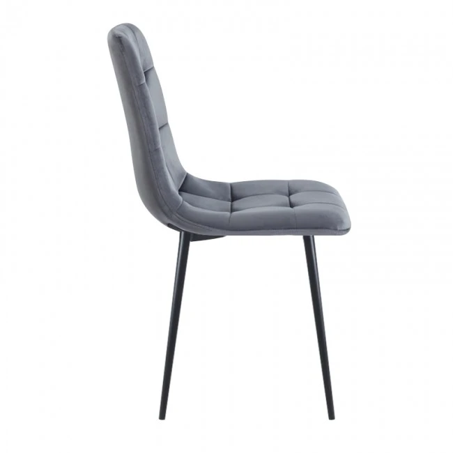 OSCAR GREY VELVET ΥΦΑΣΜΑ ΚΑΡΕΚΛΑ ΜΕΤΑΛΛΙΚΗ