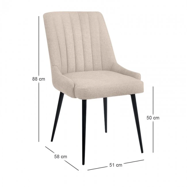 MEGAN L. BEIGE ΥΦΑΣΜΑ ΚΑΡΕΚΛΑ ΜΕΤΑΛΛΙΚΗ