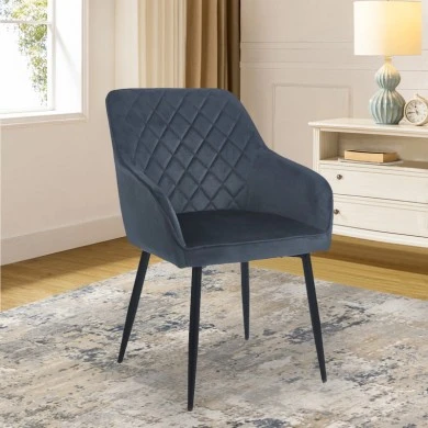 SIENA BLACK VELVET ΥΦΑΣΜΑ ΠΟΛΥΘΡΟΝΑ ΜΕΤΑΛΛΙΚΗ