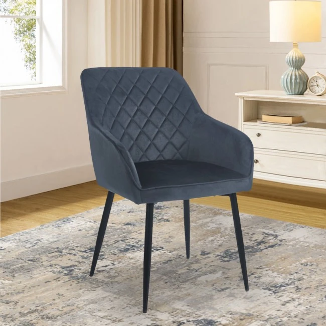 SIENA BLACK VELVET ΥΦΑΣΜΑ ΠΟΛΥΘΡΟΝΑ ΜΕΤΑΛΛΙΚΗ