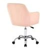 Office chair Xever pakoworld pink velvet