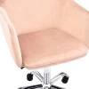 Office chair Xever pakoworld pink velvet