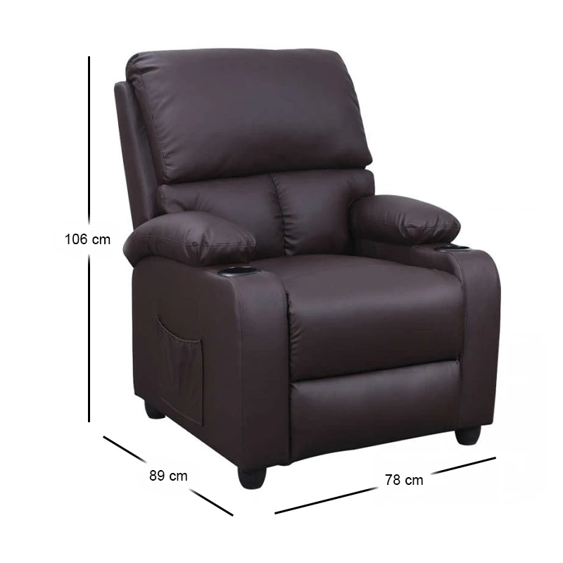 ΣΑΝΤΕΙ MASSAGE ΠΟΛΥΘΡΟΝΑ ΚΑΦΕ PU - 15.0008