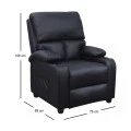 ΣΑΝΤΕΙ RELAX ΠΟΛΥΘΡΟΝΑ ΜΑΥΡΟ PU - 15.0010