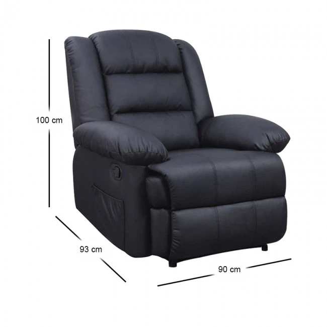 ΒΙΒΙΑΝ MASSAGE ΠΟΛΥΘΡΟΝΑ ΜΑΥΡΟ PU - 15.0013