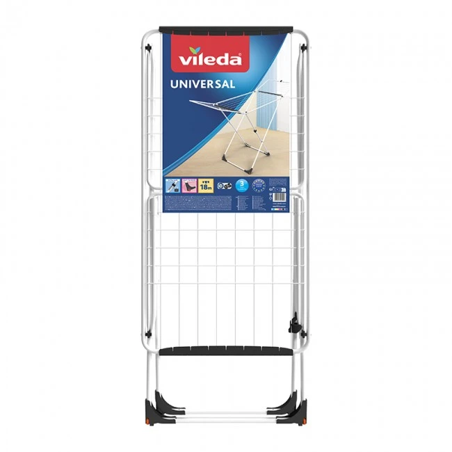 Απλώστρα Vileda Universal πτυσσόμενη απλώματος 18m 180x55x93εκ.