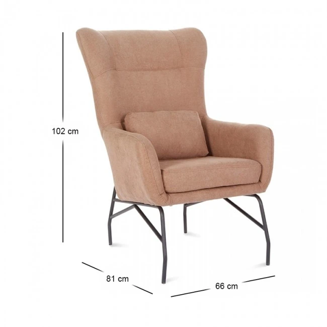 ADA ΜΠΕΡΖΕΡΑ BEIGE ΥΦΑΣΜΑ