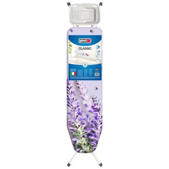 CLASSIC GIMI metallic ironing board with antistatic painting 114x33x90cm.