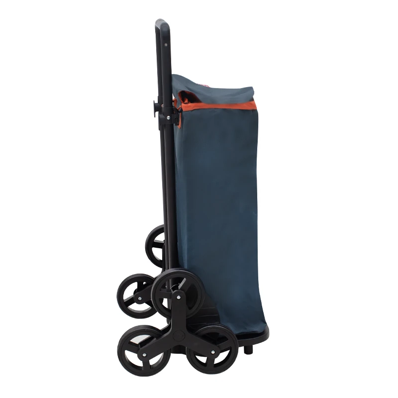 GIMI TRIS stroller made of polyester 52 liters gray color 41x35x93cm.