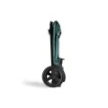 KOOL GIMI polyester 60 liters market trolley in green color 38x45x103cm.