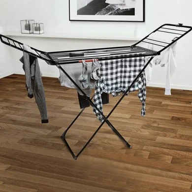 Vileda Extra Ultimate folding steel-aluminum spreader 20m. 173x56x93cm.