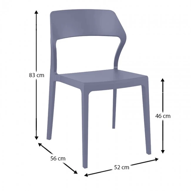 SNOW DARK GREY ΚΑΡΕΚΛΑ ΠΟΛ/ΝΙΟΥ