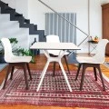 ΑΙΡ ΤΡΑΠΕΖΙ 80Χ80εκ. WHITE LAMINATE 12mm - 20.0181