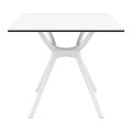 ΑΙΡ ΤΡΑΠΕΖΙ 80Χ80εκ. WHITE LAMINATE 12mm - 20.0181