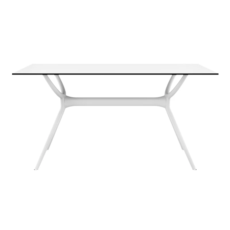 ΑΙΡ ΤΡΑΠΕΖΙ 140Χ80εκ. WHITE LAMINATE 12mm - 20.0183