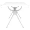 ΑΙΡ ΤΡΑΠΕΖΙ 140Χ80εκ. WHITE LAMINATE 12mm - 20.0183