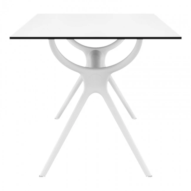 ΑΙΡ ΤΡΑΠΕΖΙ 140Χ80εκ. WHITE LAMINATE 12mm - 20.0183