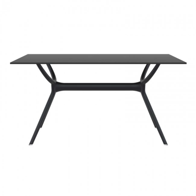 ΑΙΡ ΤΡΑΠΕΖΙ 140Χ80εκ. BLACK LAMINATE 12mm - 20.0184