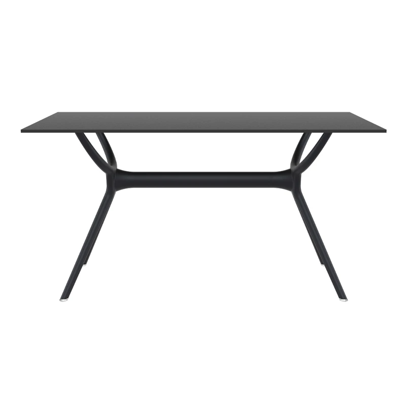 ΑΙΡ ΤΡΑΠΕΖΙ 140Χ80εκ. BLACK LAMINATE 12mm - 20.0184
