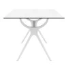 ΑΙΡ ΤΡΑΠΕΖΙ 180Χ90εκ. WHITE LAMINATE 12mm - 20.0185