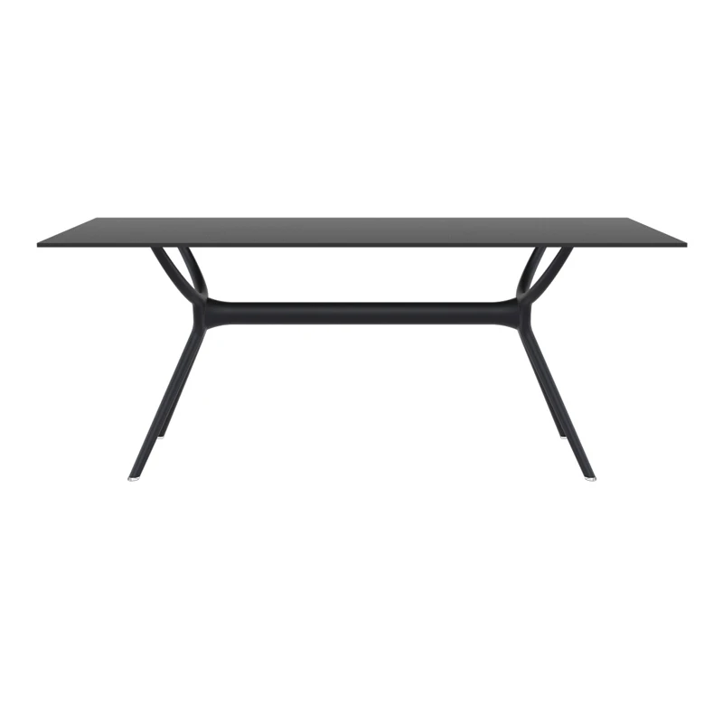 ΑΙΡ ΤΡΑΠΕΖΙ 180Χ90εκ. BLACK LAMINATE 12mm - 20.0186