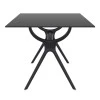 ΑΙΡ ΤΡΑΠΕΖΙ 180Χ90εκ. BLACK LAMINATE 12mm - 20.0186
