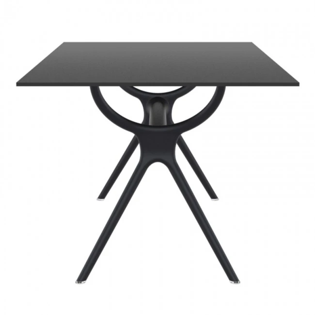 ΑΙΡ ΤΡΑΠΕΖΙ 180Χ90εκ. BLACK LAMINATE 12mm - 20.0186