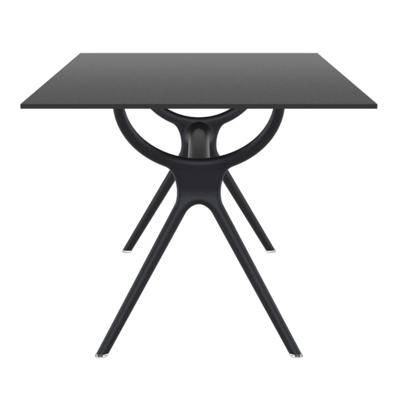 ΑΙΡ ΤΡΑΠΕΖΙ 180Χ90εκ. BLACK LAMINATE 12mm - 20.0186