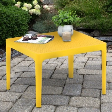 ΣΚΑΙ ΤΡΑΠΕΖΙ 50Χ60Χ40εκ. YELLOW ΠΟΛ/ΝΙΟΥ - 20.0259