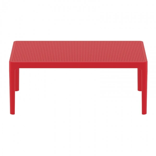 ΣΚΑΙ ΤΡΑΠΕΖΙ 100Χ60Χ40εκ. RED ΠΟΛ/ΝΙΟΥ - 20.0278