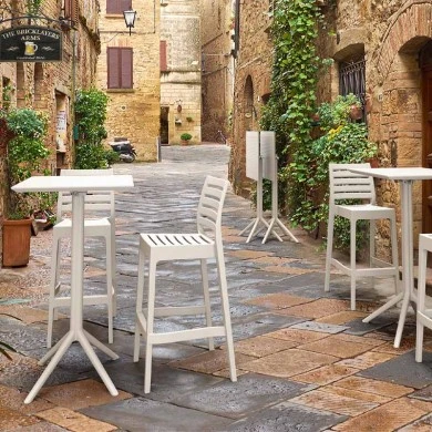 ΑΡΕΣ ΣΚΑΜΠΟ ΜΠΑΡ75εκ. WHITE ΠΟΛ/ΝΙΟΥ - 20.0344